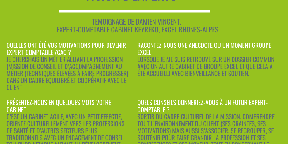 Témoignage expert comtpable