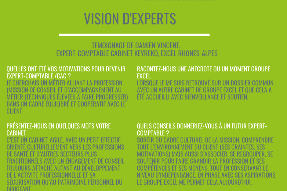 Témoignage expert comtpable