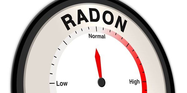 The,Word,Radon,With,A,Barometer,Or,Tachometer,Showing,A